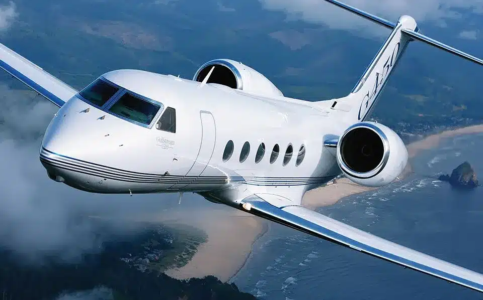 Gulfstream G450/GIV private jet charter